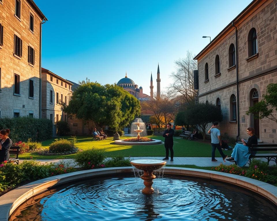 Wie findet man ruhige Plaetze in Istanbul?