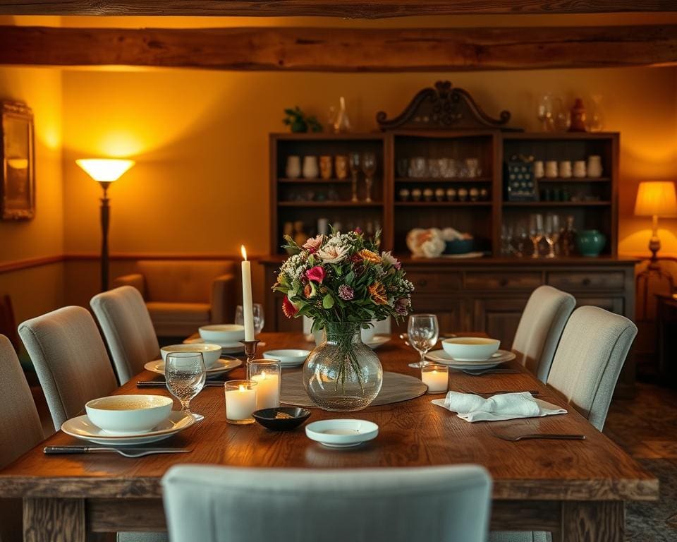 Wie gestaltet man ein gemütliches Esszimmer?