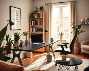Wie richtet man ein Homeoffice wohnlich ein?