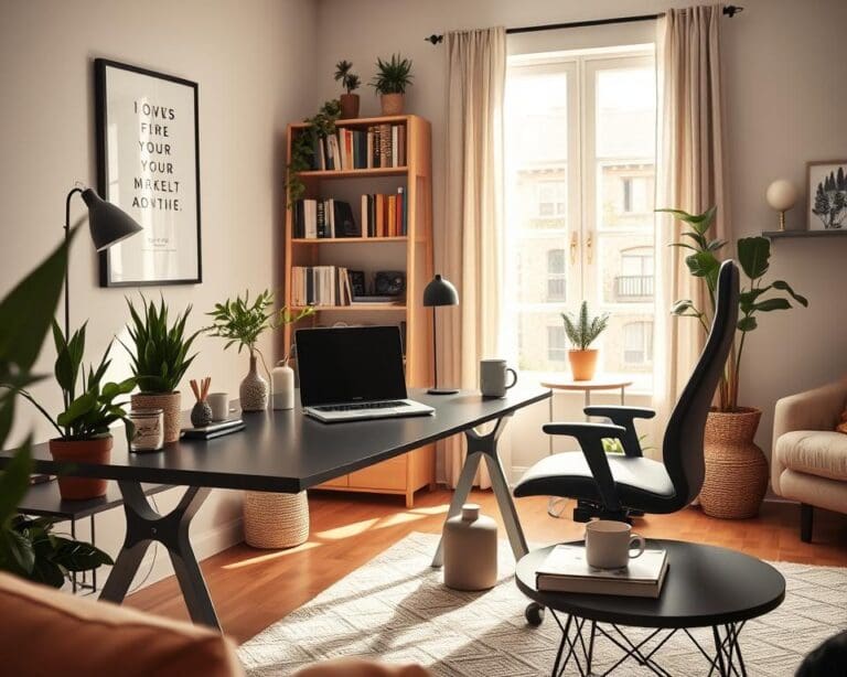 Wie richtet man ein Homeoffice wohnlich ein?