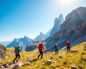 Wie wandert man sicher in den Dolomiten?