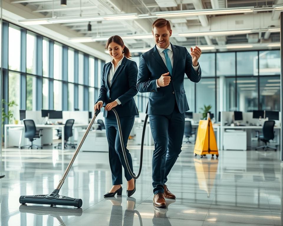 Was leistet ein Reinigungsservice für Gewerbeobjekte?