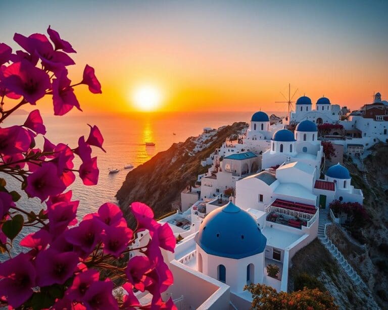 Was macht Santorin so fotogen?