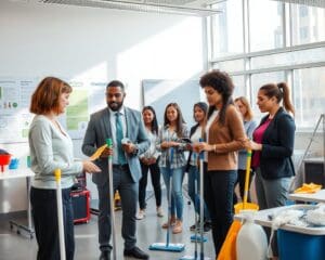 Was macht ein Schulungsanbieter für Reinigung?