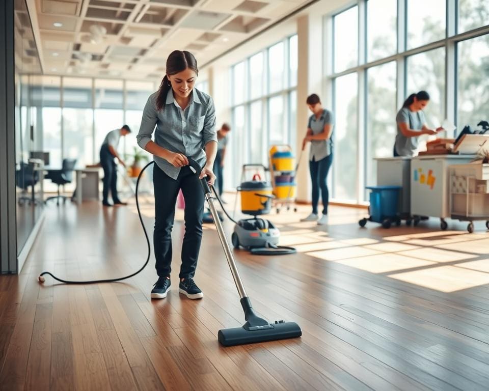 Wie kombiniert Unterhalts und Grundreinigung effiziente Pflege?