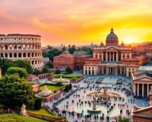 Warum ist Rom ein historisches Zentrum?