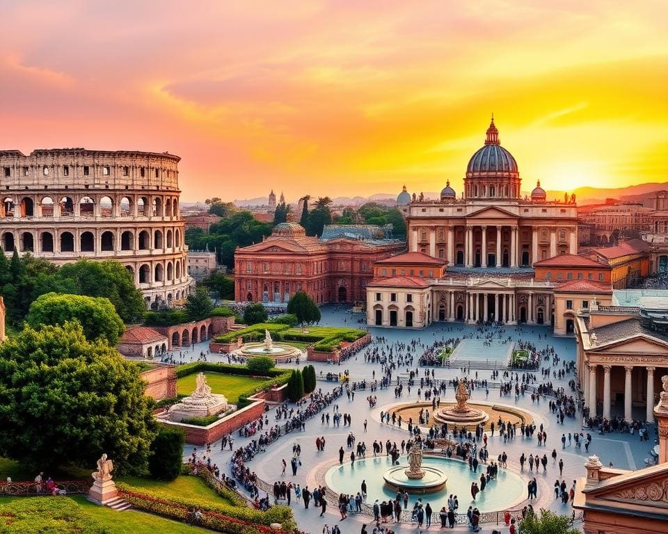 Warum ist Rom ein historisches Zentrum?