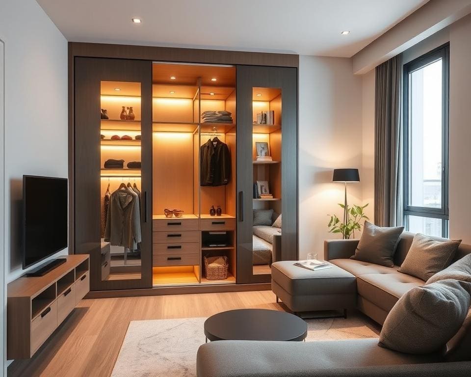 Warum sind Einbauschränke ideal für kleine Wohnungen?