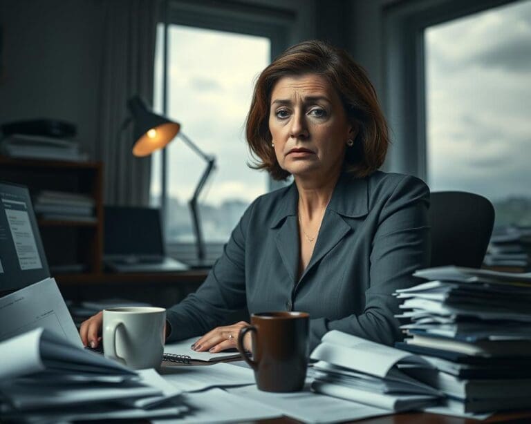 Was sind frühe Anzeichen von Burnout?