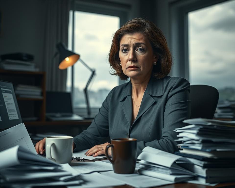 Was sind frühe Anzeichen von Burnout?