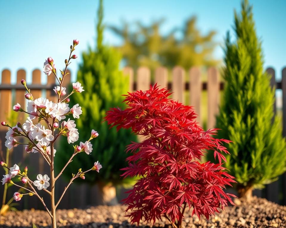 Welche Bäume eignen sich für kleine Gärten?