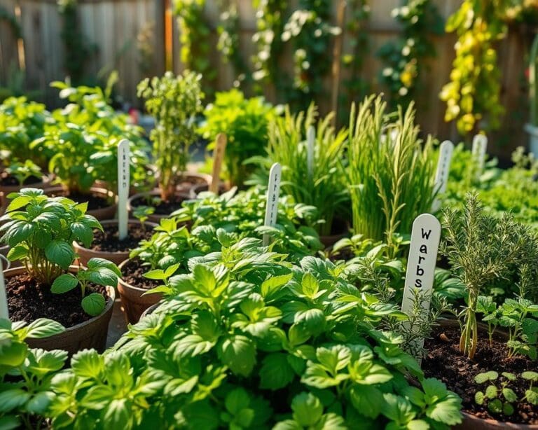 Welche Kräuter wachsen gut im Garten?
