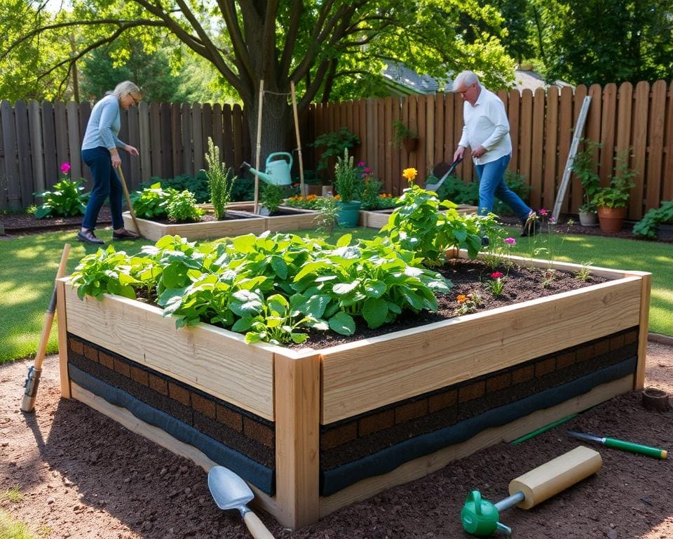 Wie baut man ein Hochbeet richtig?