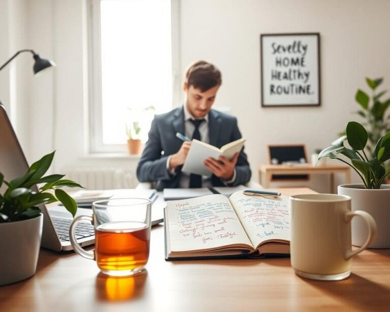 Wie entwickelt man gesunde Routinen?