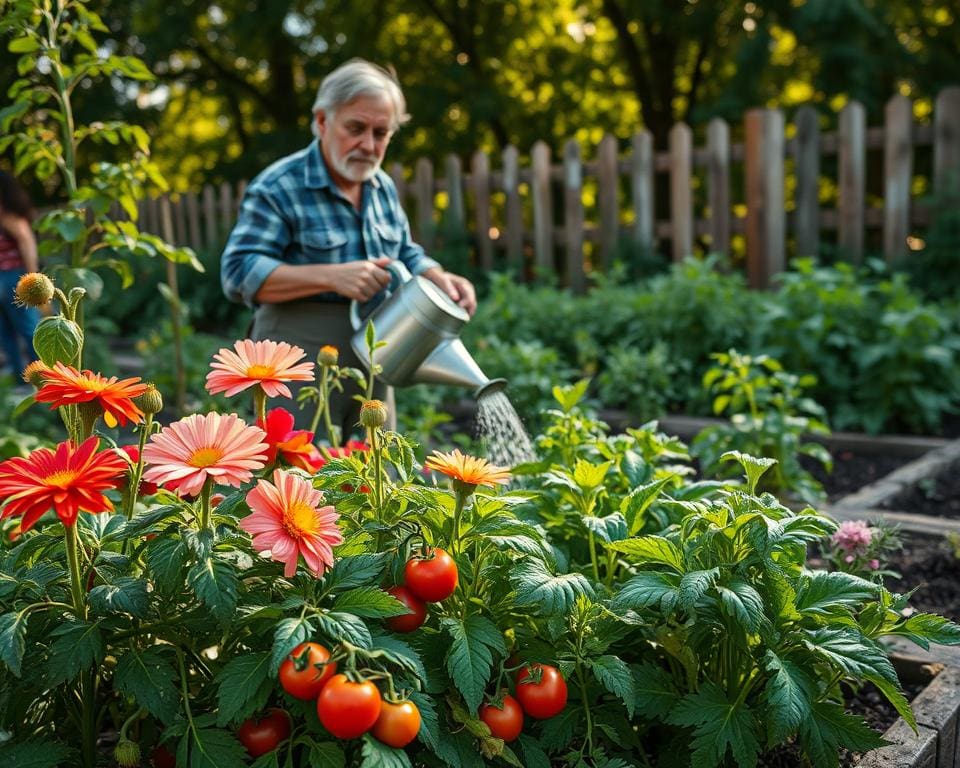 Wie pflegt man Gartenpflanzen richtig?