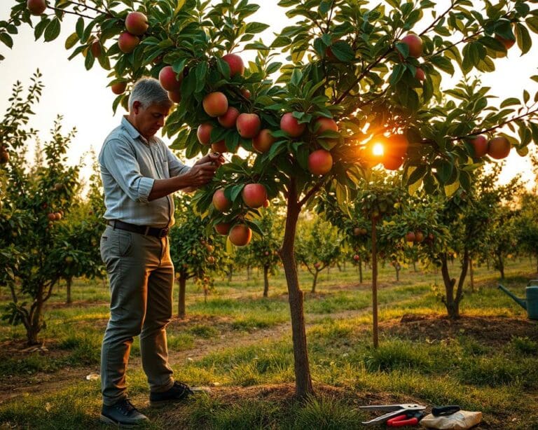 Wie pflegt man Obstbäume richtig?