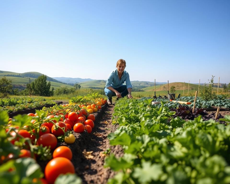 Wie plant man einen Gemüsegarten?