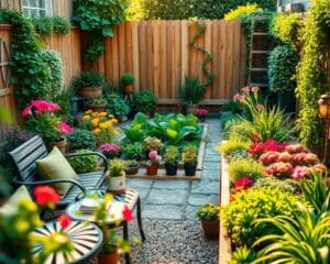 Wie plant man einen kleinen Garten optimal?