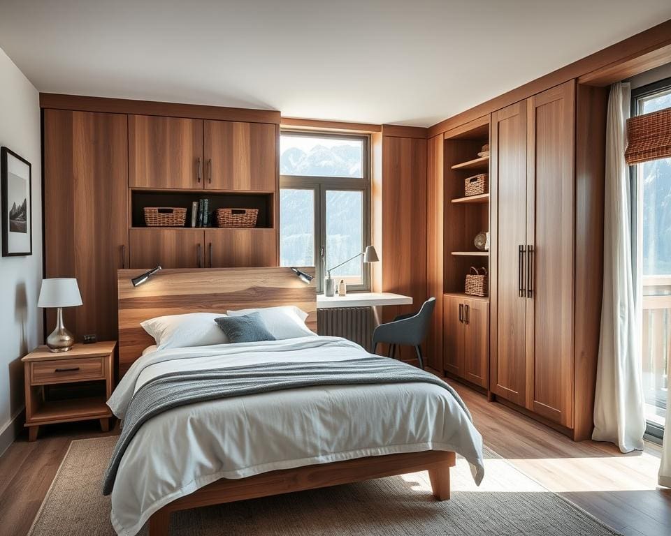 Wie schafft man mehr Stauraum im Schlafzimmer?