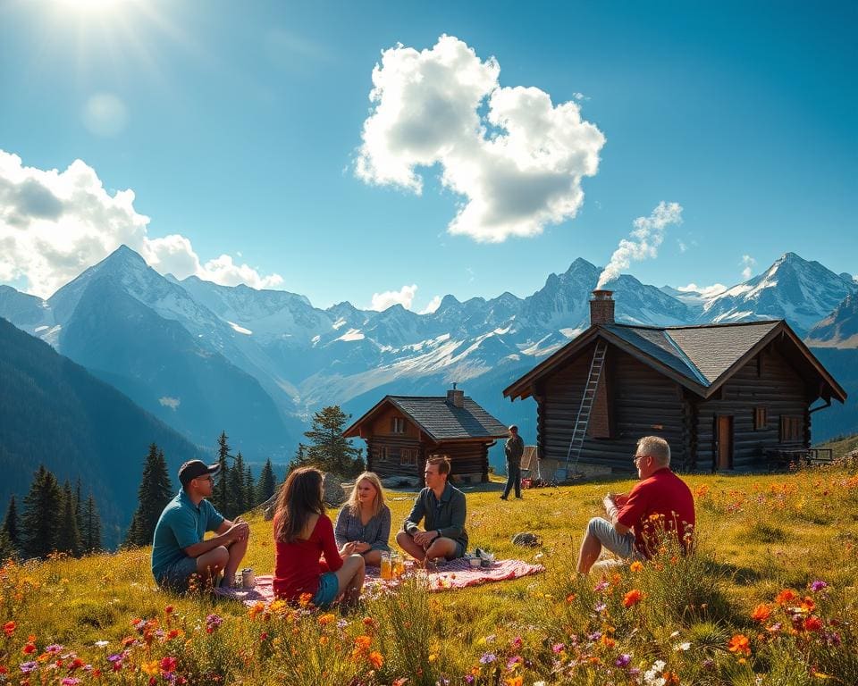 Was sind Ideen für ein Wochenende in den Bergen?