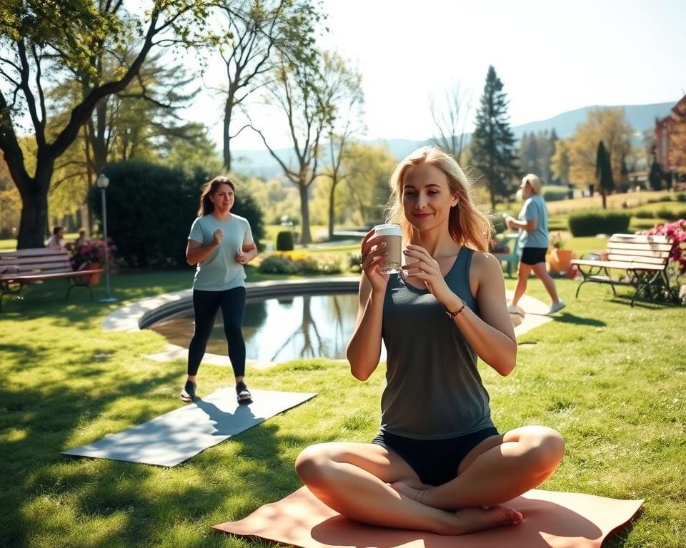 Welche Aktivitäten fördern das Wohlbefinden?