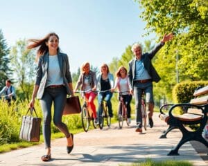 Wie integriert man Bewegung in den Alltag?