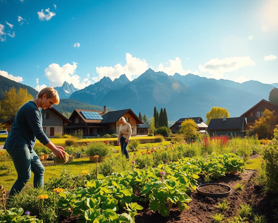 Wie lebt man nachhaltig in der Schweiz?