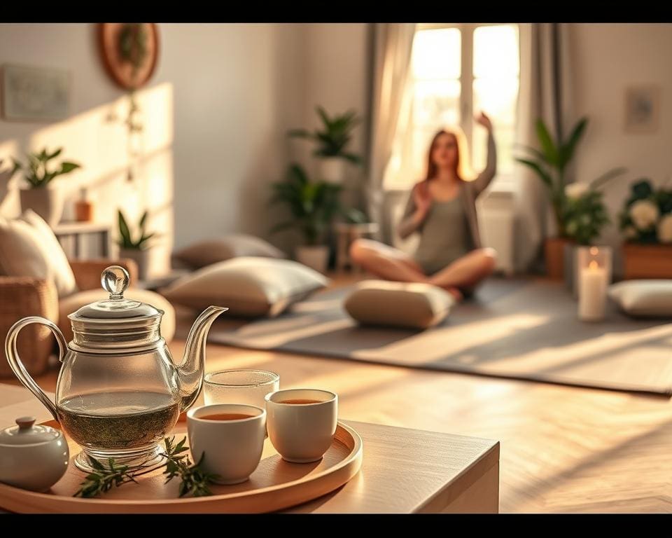 Wie plant man einen Wellness-Tag zu Hause?