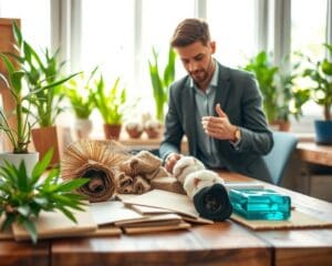 umweltfreundliche Materialien