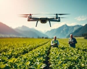 Drohnen Landwirtschaft Graubünden