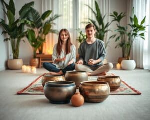 Klangschalen Meditation