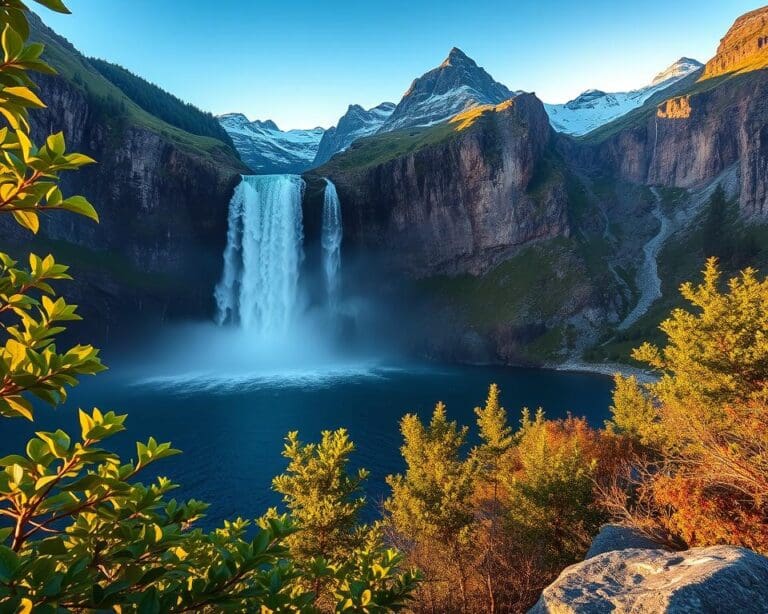 Wasserfälle Norwegen