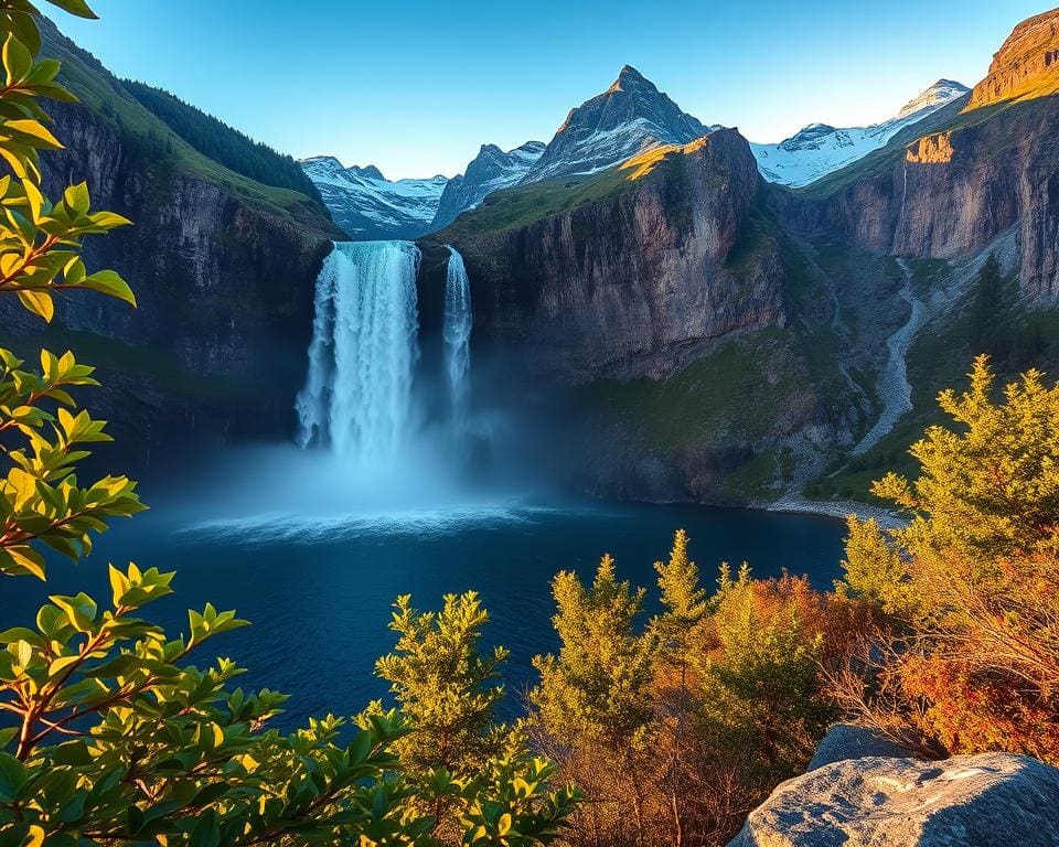 Wasserfälle Norwegen