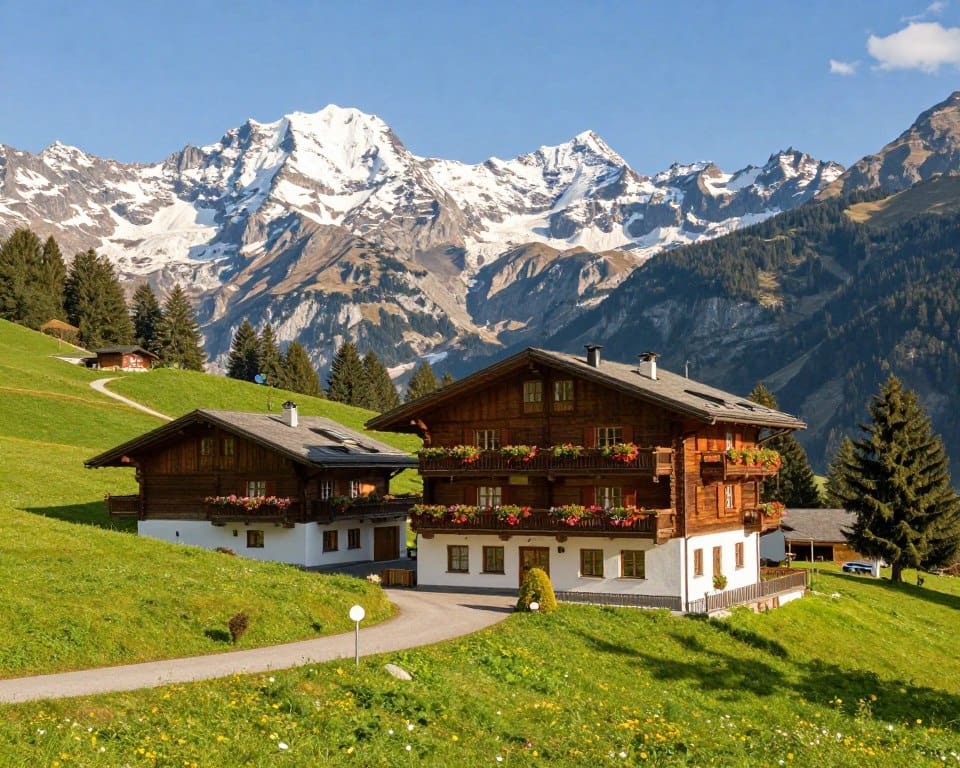 Berghotel in der Schweiz