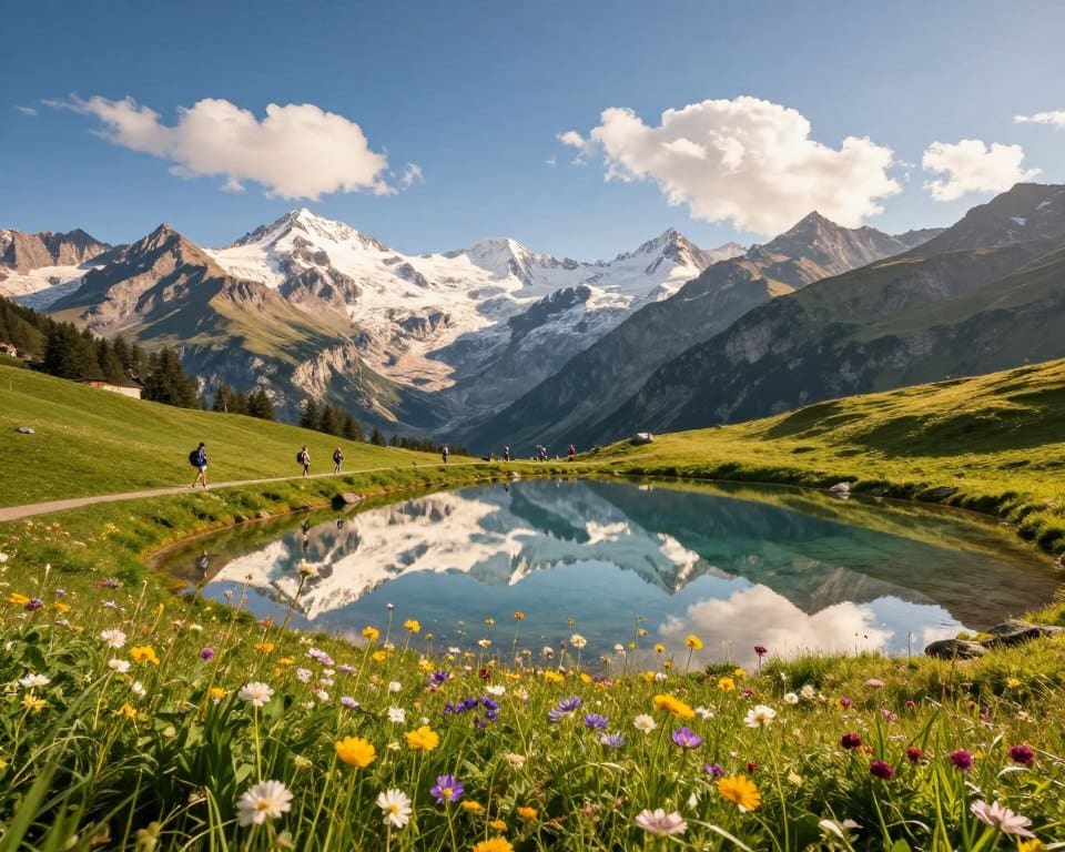 Bergseen in der Schweiz