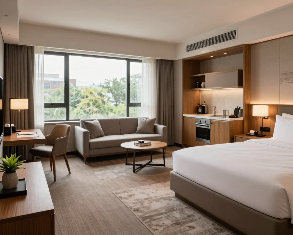 Hotel für längeren Aufenthalt