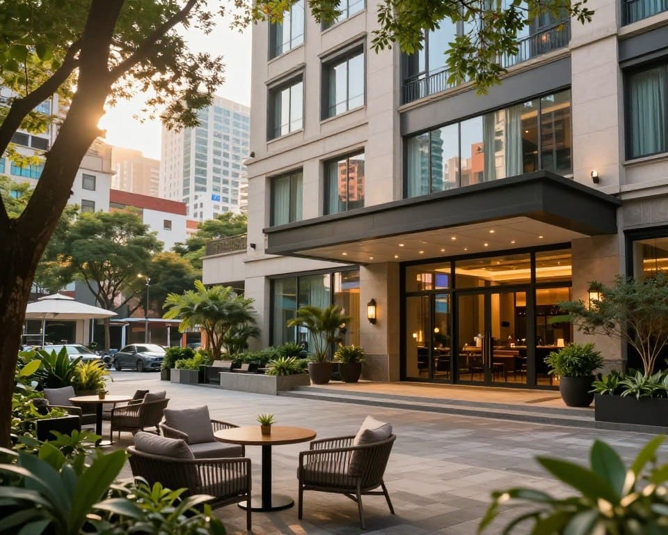ruhiges Hotel